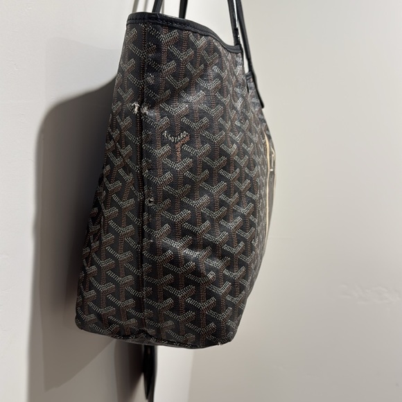 Authentic Goyard St Louis Tote PM Black - Picture 12 of 16